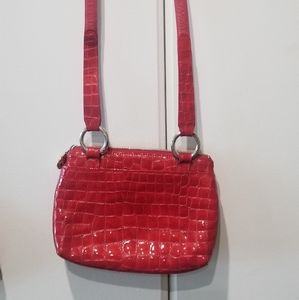 Brighton red crossbody bag